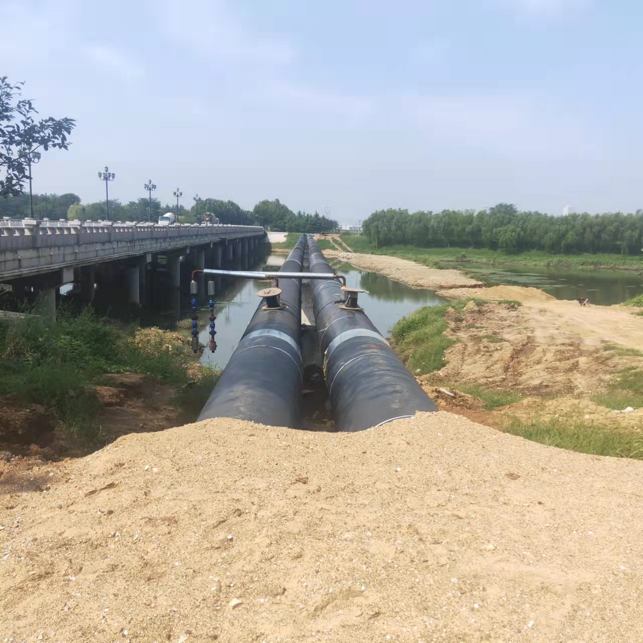沧州武汉顶管输油管道清洗